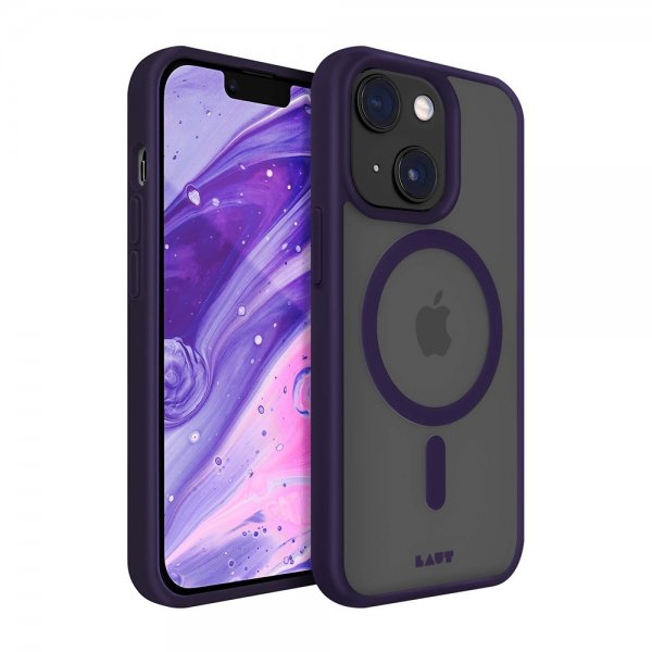 LAUT iPhone 13/iPhone 14 Deksel Huex Protect MagSafe Dark Purple