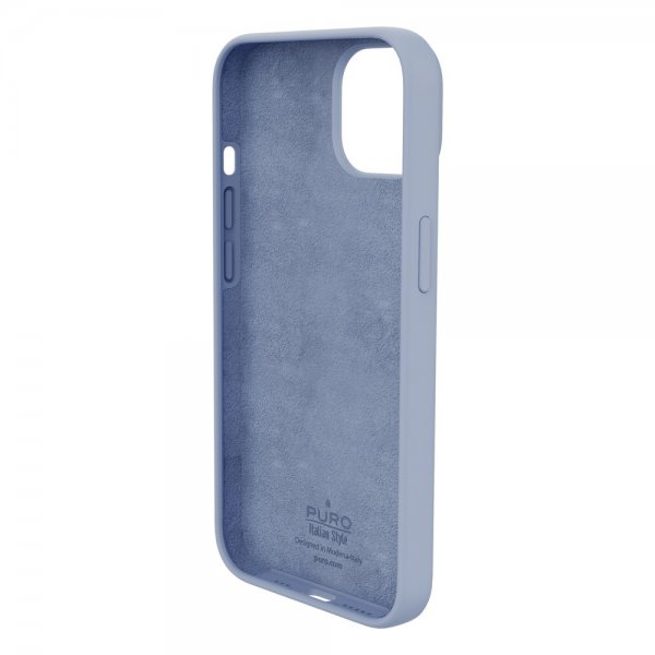 Puro iPhone 13/iPhone 14 Deksel Icon Blå