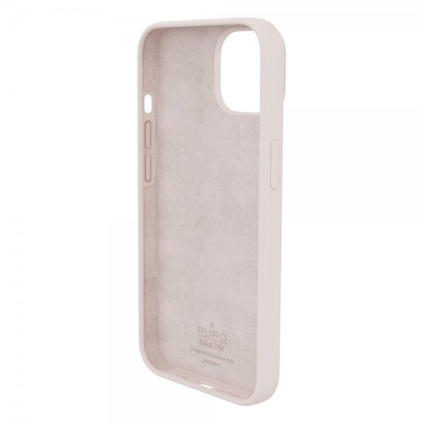 Puro iPhone 13/iPhone 14 Deksel Icon Rosa