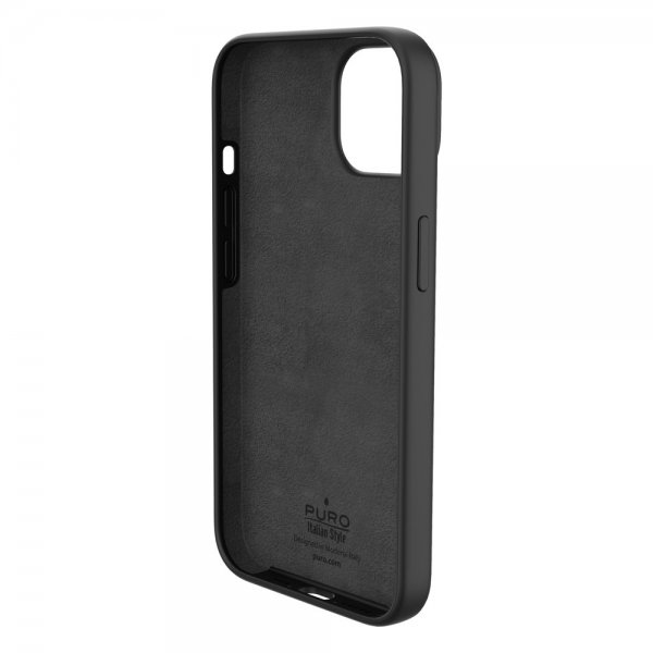 Puro iPhone 13/iPhone 14 Deksel Icon Svart