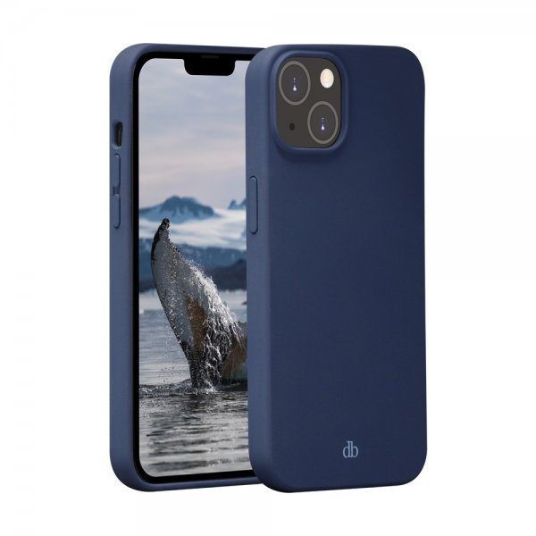 dbramante1928 iPhone 13/iPhone 14 Deksel Monaco MagSafe Pacific Blue