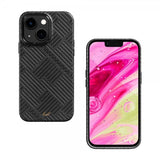 LAUT iPhone 13/iPhone 14 Deksel Motif MagSafe Black Lines