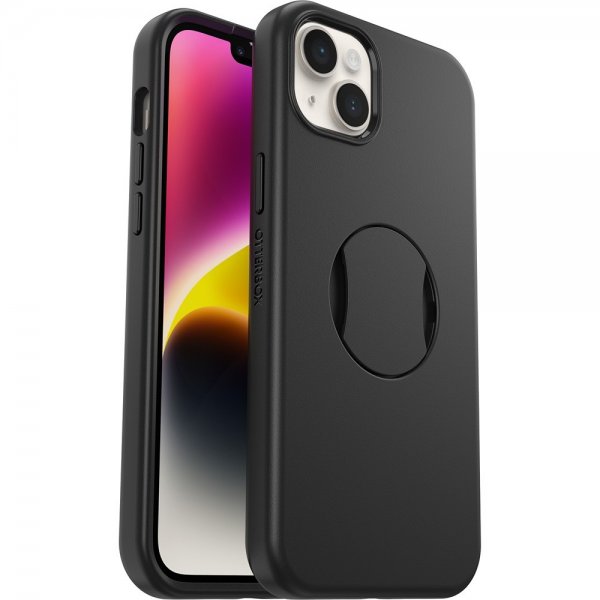 Otterbox iPhone 13/iPhone 14 Deksel OtterGrip Symmetry MagSafe Svart