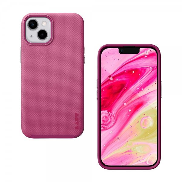 LAUT iPhone 13/iPhone 14 Deksel Shield Bubblegum Pink