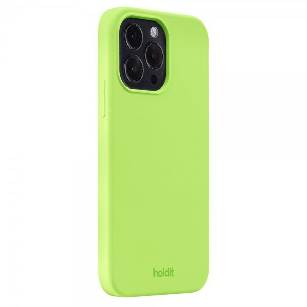 holdit iPhone 14 Pro Max Deksel Silikon Acid Green