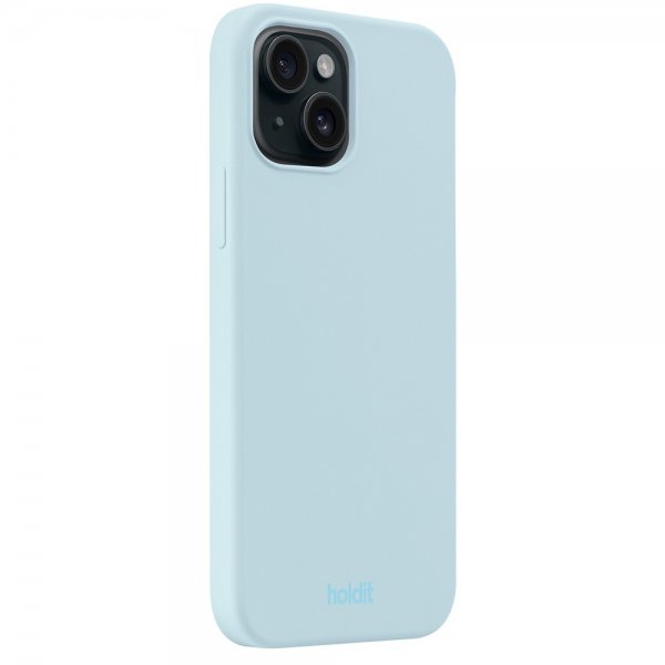 holdit iPhone 13/iPhone 14 Deksel Silikon Mineral Blue