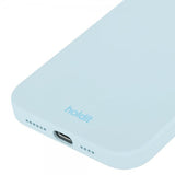 holdit iPhone 13/iPhone 14 Deksel Silikon Mineral Blue