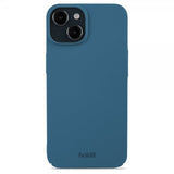 holdit iPhone 13/iPhone 14 Deksel Slim Case Denim Blue