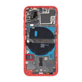 iPhone 13 Mini Bakside Komplett Med Smådeler - Rød