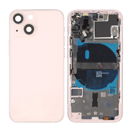 iPhone 13 Mini bakside komplett med smådeler – Rosa