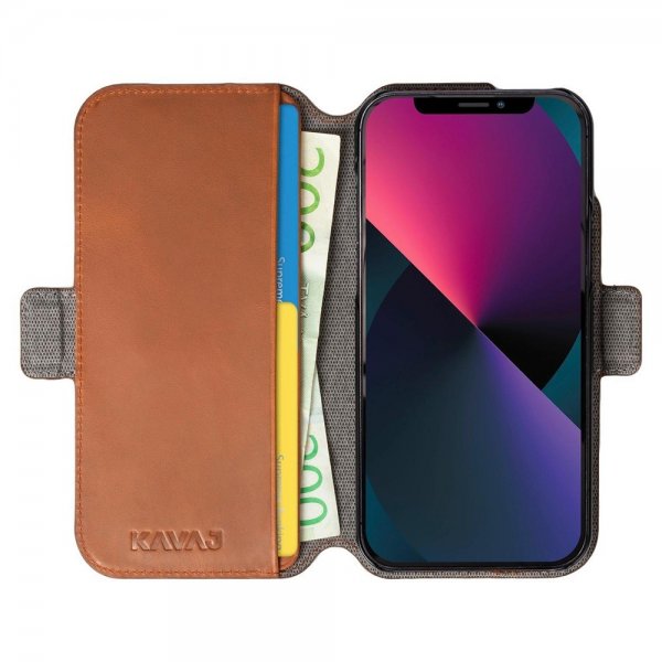 Kavaj iPhone 13 Mini Etui Phoenix Brun