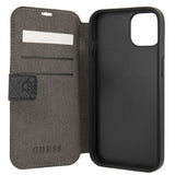 Guess iPhone 13 Mini Etui Printed Stripe Grå