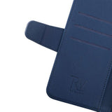 Rvelon iPhone 13 Mini Etui Utbrettbar Kortlomme Blå