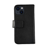 Rvelon iPhone 13 Mini Etui Ekte Skinn Svart