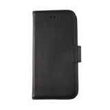 Rvelon iPhone 13 Mini Etui Ekte Skinn Svart