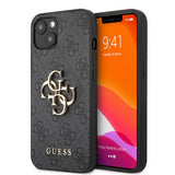 Guess iPhone 13 Mini Deksel Big Logo Grå