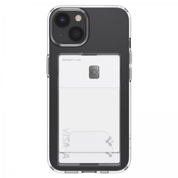 Spigen iPhone 13 Mini Deksel Crystal Slot Dual Crystal Clear