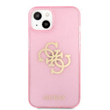 Guess iPhone 13 Mini Deksel Full Glitter Rosa