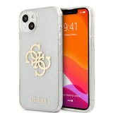 Guess iPhone 13 Mini Deksel Full Glitter Transparent