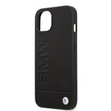 BMW iPhone 13 Mini Deksel Hot Stamp Metal Logo Svart