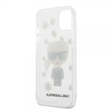 Karl Lagerfeld iPhone 13 Mini Deksel Iconic Flower Transparent