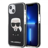 Karl Lagerfeld iPhone 13 Mini Deksel Iconic Full Body Svart