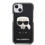 Karl Lagerfeld iPhone 13 Mini Deksel Iconic Full Body Svart