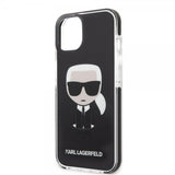 Karl Lagerfeld iPhone 13 Mini Deksel Iconic Full Body Svart