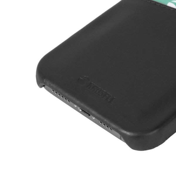 Krusell iPhone 13 Mini Deksel Leather CardCover Vintage Black