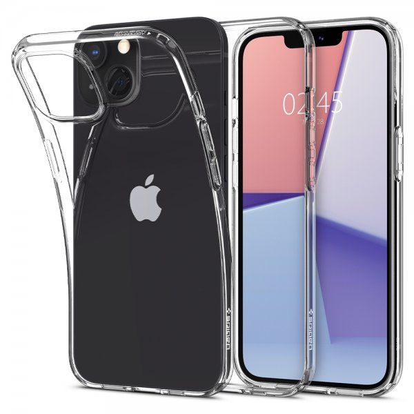 Spigen iPhone 13 Mini Deksel Liquid Crystal Crystal Clear