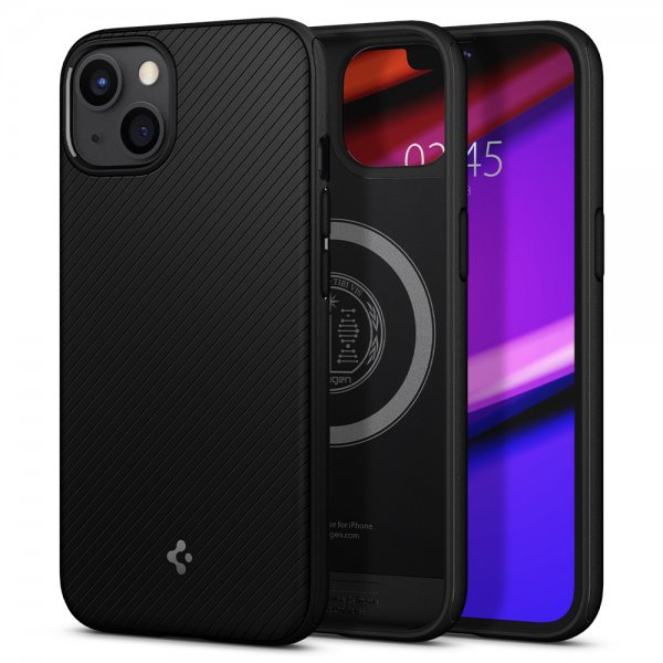 Spigen iPhone 13 Mini Deksel Mag Armor Matte Black