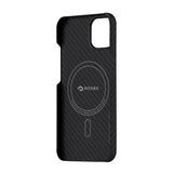 Pitaka iPhone 13 Mini Deksel MagEZ Case 2 Black/Grey Twill