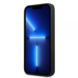 Guess iPhone 13 Mini Deksel Metal Triangle Svart