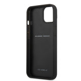Ferrari iPhone 13 Mini Deksel Real Carbon Metal Logo Svart