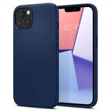 Spigen iPhone 13 Mini Deksel Silicone Fit Navy Blue