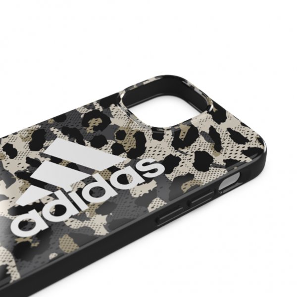 Adidas iPhone 13 Mini Deksel Snap Case Leopard Beige