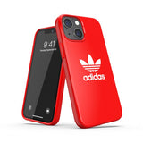 Adidas iPhone 13 Mini Deksel Snap Case Trefoil Scarlet