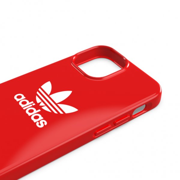 Adidas iPhone 13 Mini Deksel Snap Case Trefoil Scarlet
