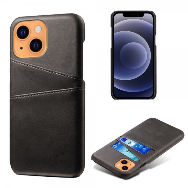 iPhone 13 Mini Deksel To Kortlommer Svart