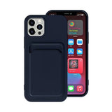 iPhone 13 Deksel Kortholder Blå