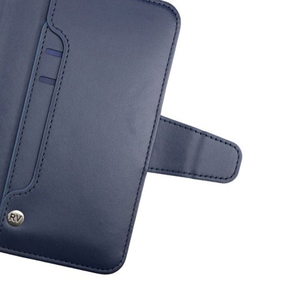 Rvelon iPhone 13 Etui Utbrettbar Kortlomme Blå