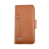 Rvelon iPhone 13 Etui Utbrettbar Kortlomme Brun