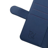 Rvelon iPhone 13 Etui Detachable Wallet Case Blå