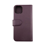 Rvelon iPhone 13 Etui Detachable Wallet Case Lilla