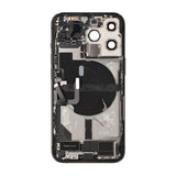 iPhone 13 Pro bakside med komplett ramme - Svart