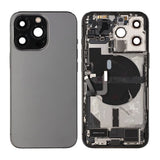 iPhone 13 Pro bakside med komplett ramme - Svart