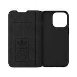 Adidas iPhone 13 Pro Etui Bok Etui Svart