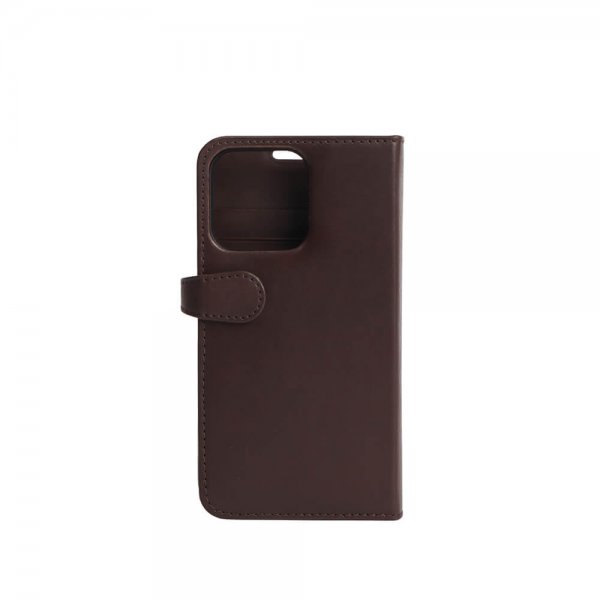Buffalo iPhone 13 Pro Etui Buffalo Avtakbart Deksel Brun