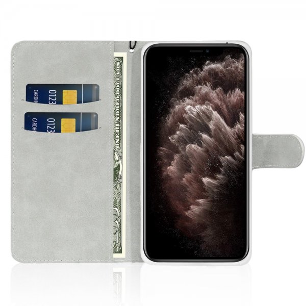 iPhone 13 Pro Etui Glitter Stripe Blå