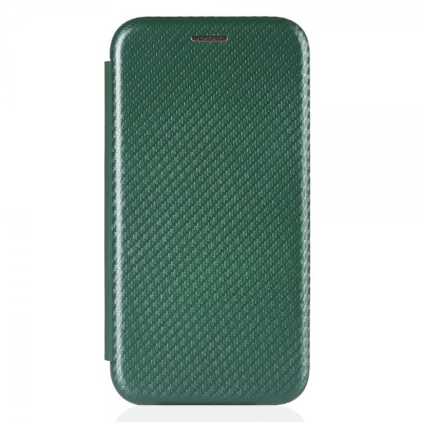 iPhone 13 Pro Etui Karbonfibertekstur Grønn